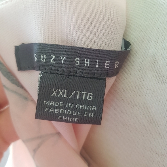 Suzy Shier Floral Sleeveless Midi Dress with Ruffles & Tie Belt - Picture 9 of 15